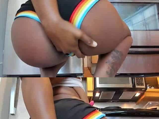 TELE Literaryvixen Lustful Black Playgirl Intensive Shuddering Squirt Twat Play