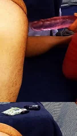 He Likes It When I Fuck Him with a Strap-on.part 2