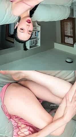 Adorable Japanese teen Izumi Koizumis pussy toyed until