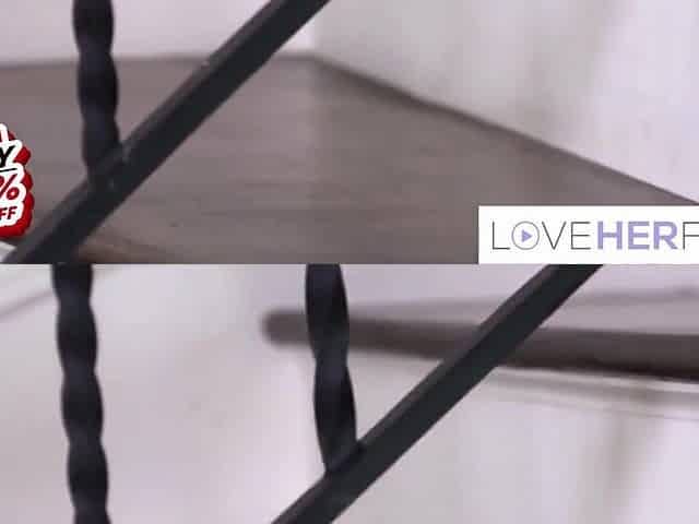 Brunette hair Chick Angela White Drilled after Foot Worship