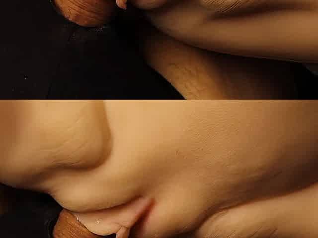 After just a hardly any thrusts, I can't assist but cum