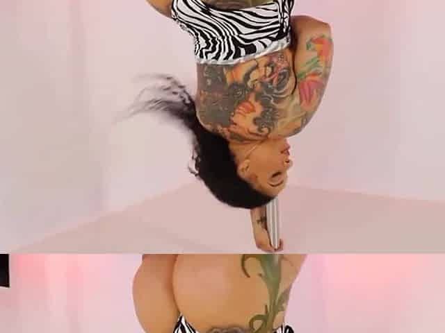 Sugar Jones BBW Striptease