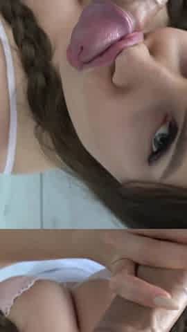 Feed me your big cock and fuck my sweet pussy, 4K