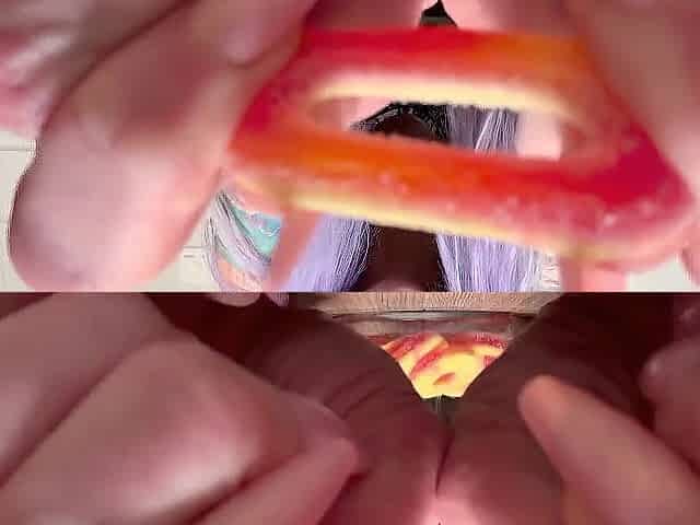 Peach Rings on My Toes