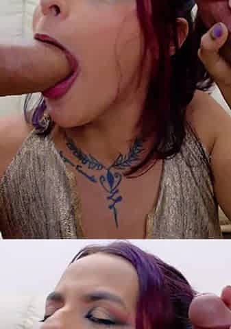 My Cuckold Husband Gave Me a Great Gift: Two Cocks From Friends at Work