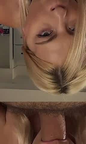 Jasmine Rouge Seduce Her Husband by Hand- & Blowjob
