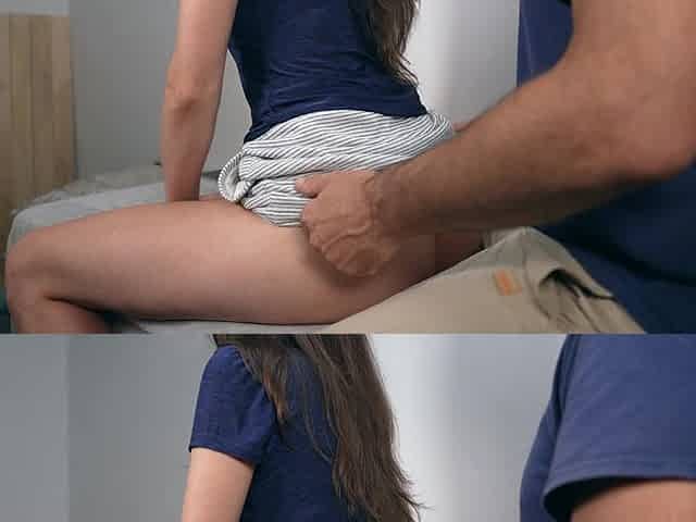 Massage by My Husband's Friend Turns Into Cheating and Creampie