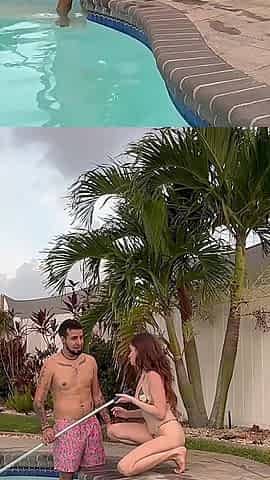 I Caught the Poolboy's Eye