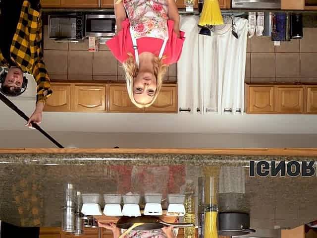 Lovely Curvy Blonde MILF Aaliyah Love Gets Fucked By a Cameraman During Her On-line Cooking Show