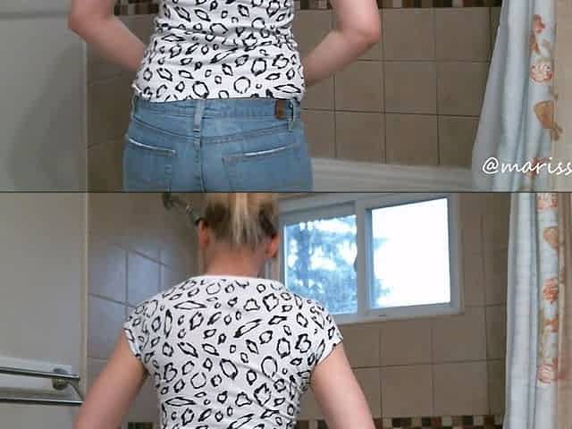 Sexy College Girl Leaves the Door Open so You Can Watch Her Shower - Marissa Sweet