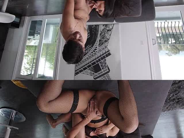 Big Ass Latina Esperanza Gomez fucked Doggystyle (4K) - Lingerie, stockings