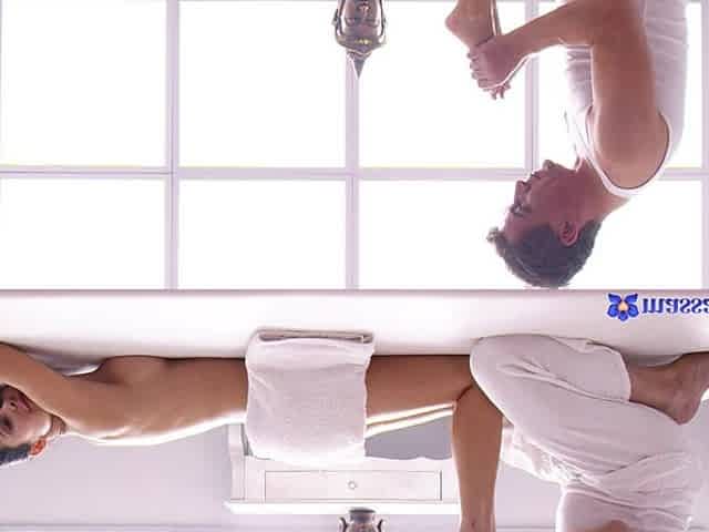 Sweet Italian Girl's First NURU Massage