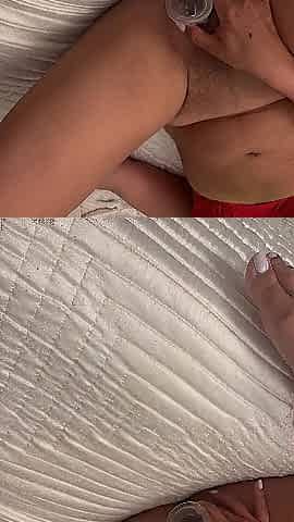 Look At My Constricted Pink Vagina Playing With Large Vibrator