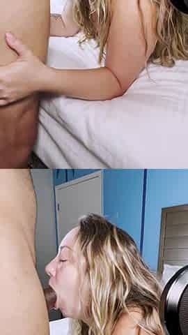 Delightful Remy Lacroix thrilling blowjob video