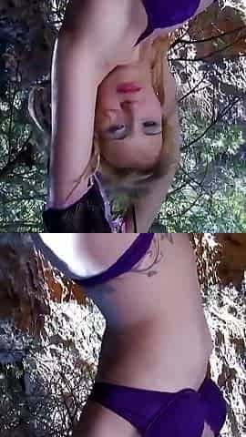She's a teen and Cristal Cherry a whore with smooth vagina and tattooed skin jumps on a big cock with her pussy