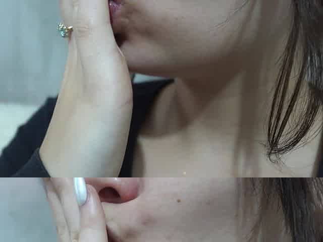 My Indian Stepsister Has a Kiss Fetish, Constantly Sending Kisses with Her Lips,