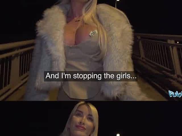 MISS TEELA gets her Large Titties and Large Butt out in Public previous to Banging her - Public Agent