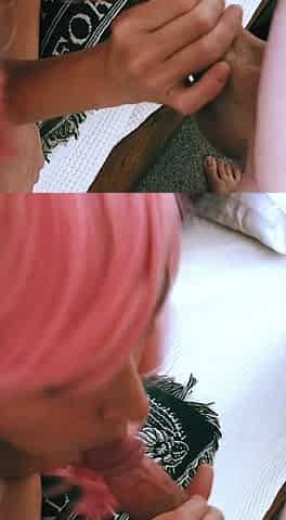 Tit fucked busty brunette blowjob babe sexy pov action in hd