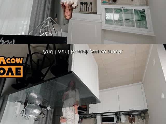 Banging your pornstar GF Luxury Cutie during cooking demo