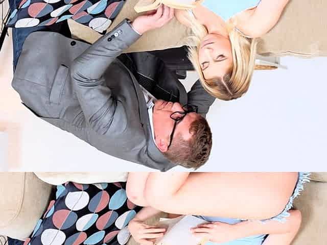 Tricky Old Teacher-Blondie Chooses to Fuck Hard