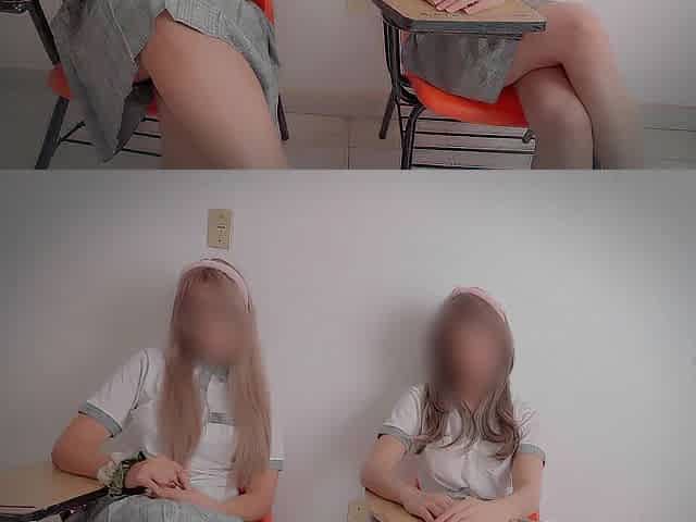 Amateur Three-some in Classroom! PART two