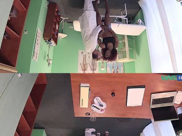 Fake Hospital Black QUEEN Jasmine Webb screws a Doctor all over his surgery