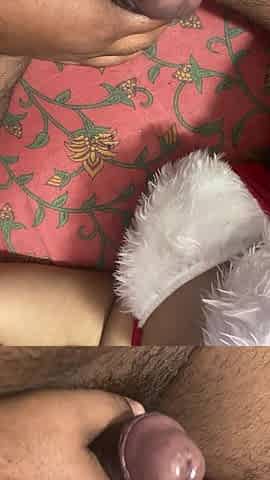 Christmas Anal with Slutty Stepsisters Is a Perfect Gift on Cum