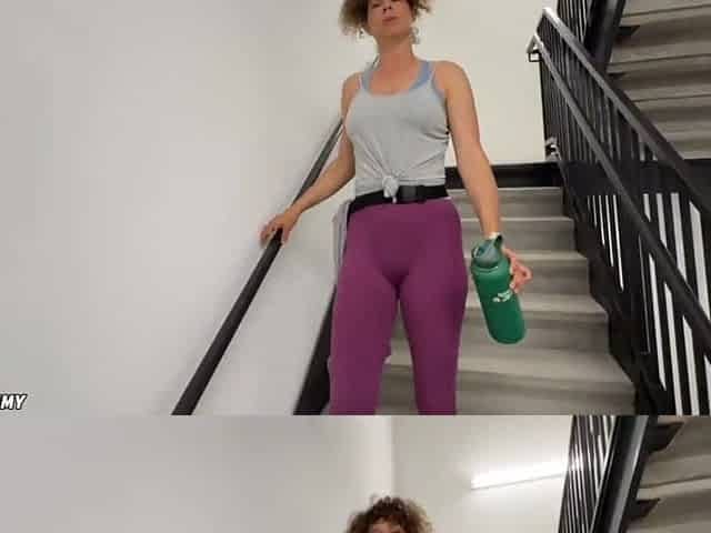 Sad Stepmom Seduces Stranger