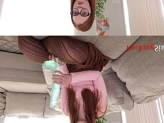 Busting A Nut In My Pleasing Virgin Step Sis' Cunt