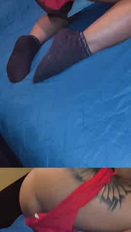 Home Movie scene: Her Belt Slides to the Side and That babe Starts to Groan Loudly