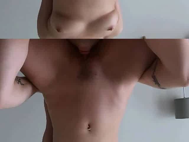 Eating My GF's Pussy - Amateur Big Tits Orgasm