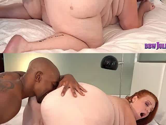 Ginger Plus-size Is Getting Bashed In A Rear End- Fashion Stance And Groaning From Delight While Spunking