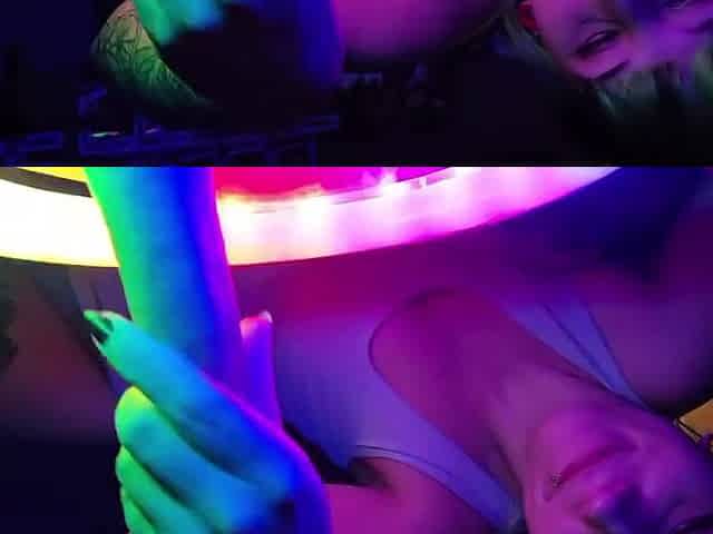 Ringlight Stroker Handjob? Big Slippery Cock Gets Multiple Cum Shots Massaged Out By Hot Alt Girl