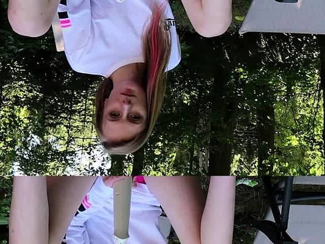 Blonde Teen Solo Masturbating On Webcam