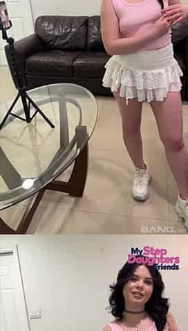 My Stepdaughter's Ally - Lola Valentine Screwed POV Style After Being Caught Filming