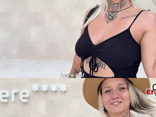 German old man meet and fuck Teen slut Furby at Public Date