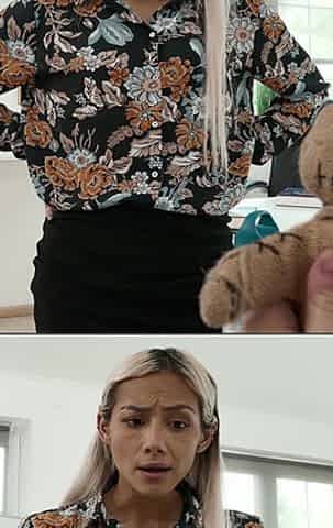 POV: Slutty Teacher Gets Voodoo Dolled by Horny Student and Starts Fingering Herself During Class