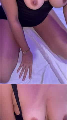 Fucking My Stepsister Pink Pussy with Big Natural Tits