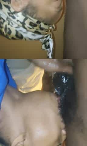 Pretty Girlfriend Loving Some Messy Throat Fucking.