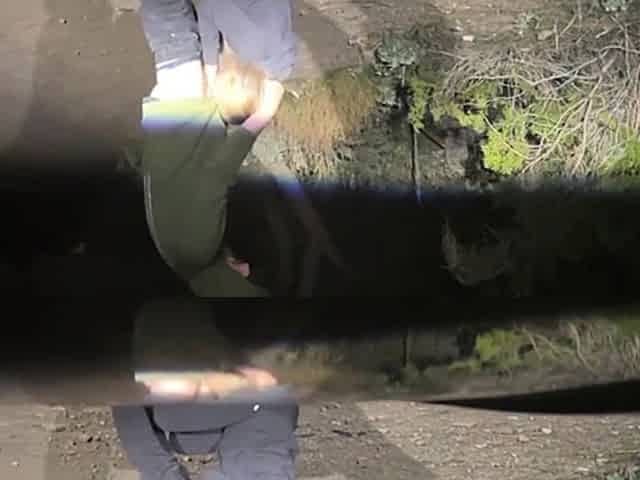 Pulled Over to Fuck Blonde Babe on the Roadside