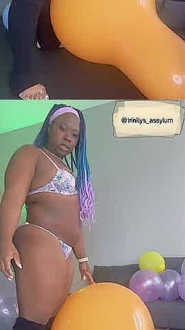 Black Balloon Twerking Mass Destruction