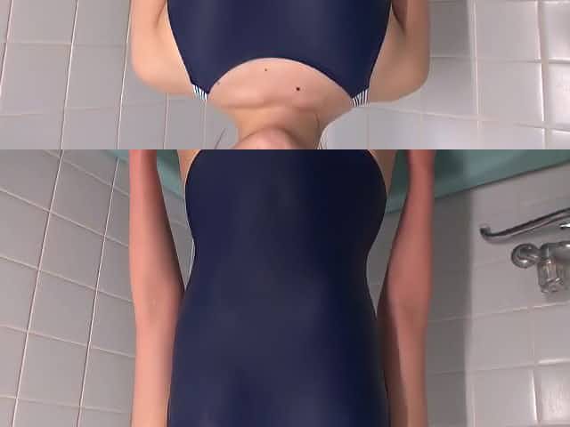 Yammy asian teen in swimsuit sex video