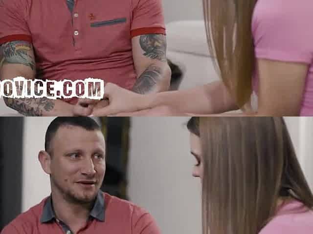 Sexy Brunette hair Honey Screwed by a Stranger