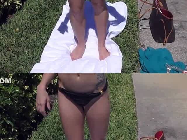 Public Footjob Stroking And Hand Masturbation - Janira Wolfe