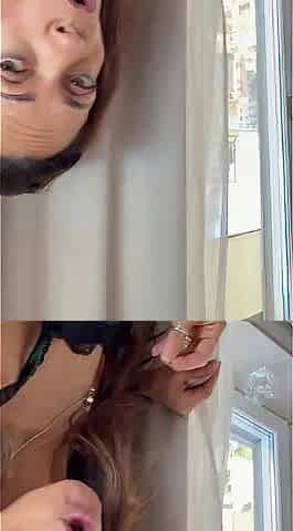 Lustful wife - This babe got so lewd fantasizing during the time that I took her from behind