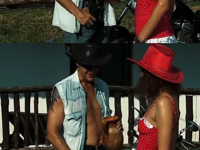 Farm Girl Gets Her Tight Ass Slammed Outdoors With Nora Swan