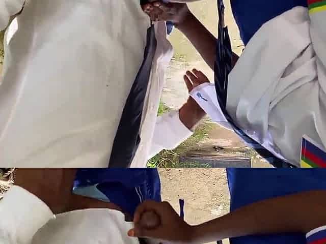 SCHOOL OUTDOOR SEX WITH LOVER