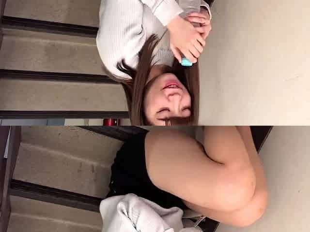 Mature asians up close toy and fingering masturbation action