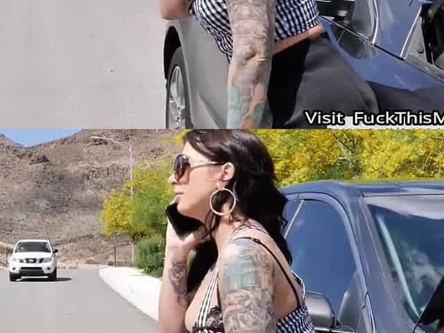 MILF Ivy LeBelle Fucks A Good Samaritan