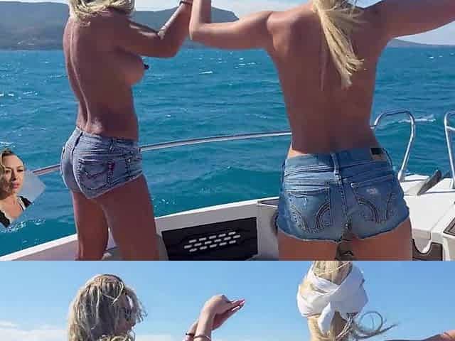 Shalina Devine Candee Licious Boat Three-some Creampie Gulp